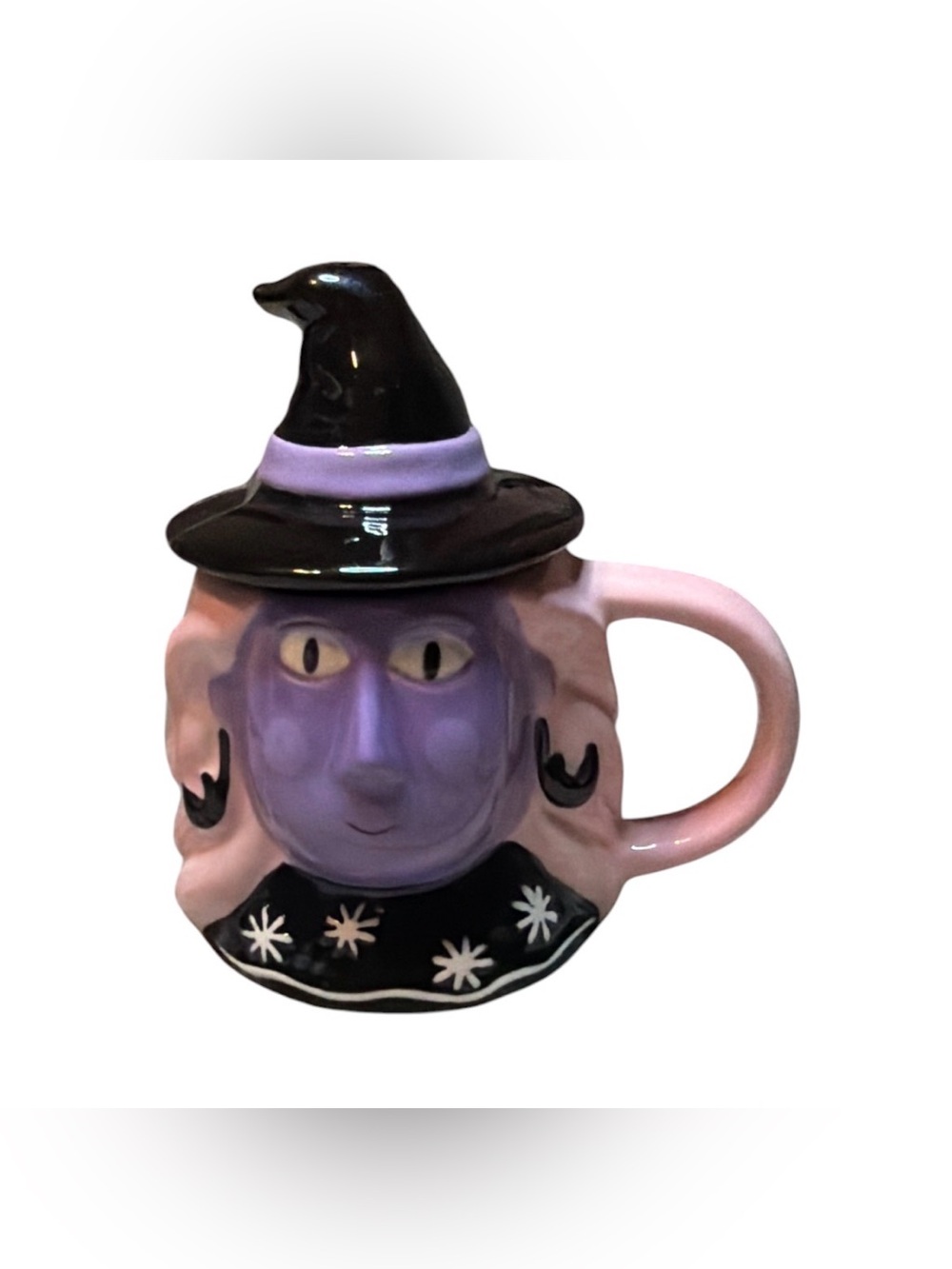 Hyde & EEK! Boutique 2025 Halloween Witch Mug with Lid – Ceramic nwot